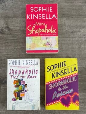 Sophie Kinsella Shopaholic Series Paperback Book Lot - 3 Books